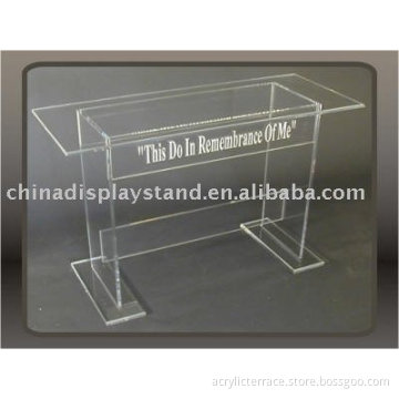 acrylic altar table